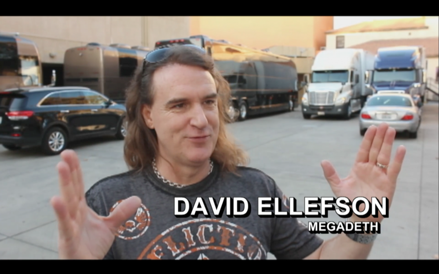 David Ellefson of the Grammy Award-winning band Megadeth is one of the many musicians featured in the film BAND VS BRAND.