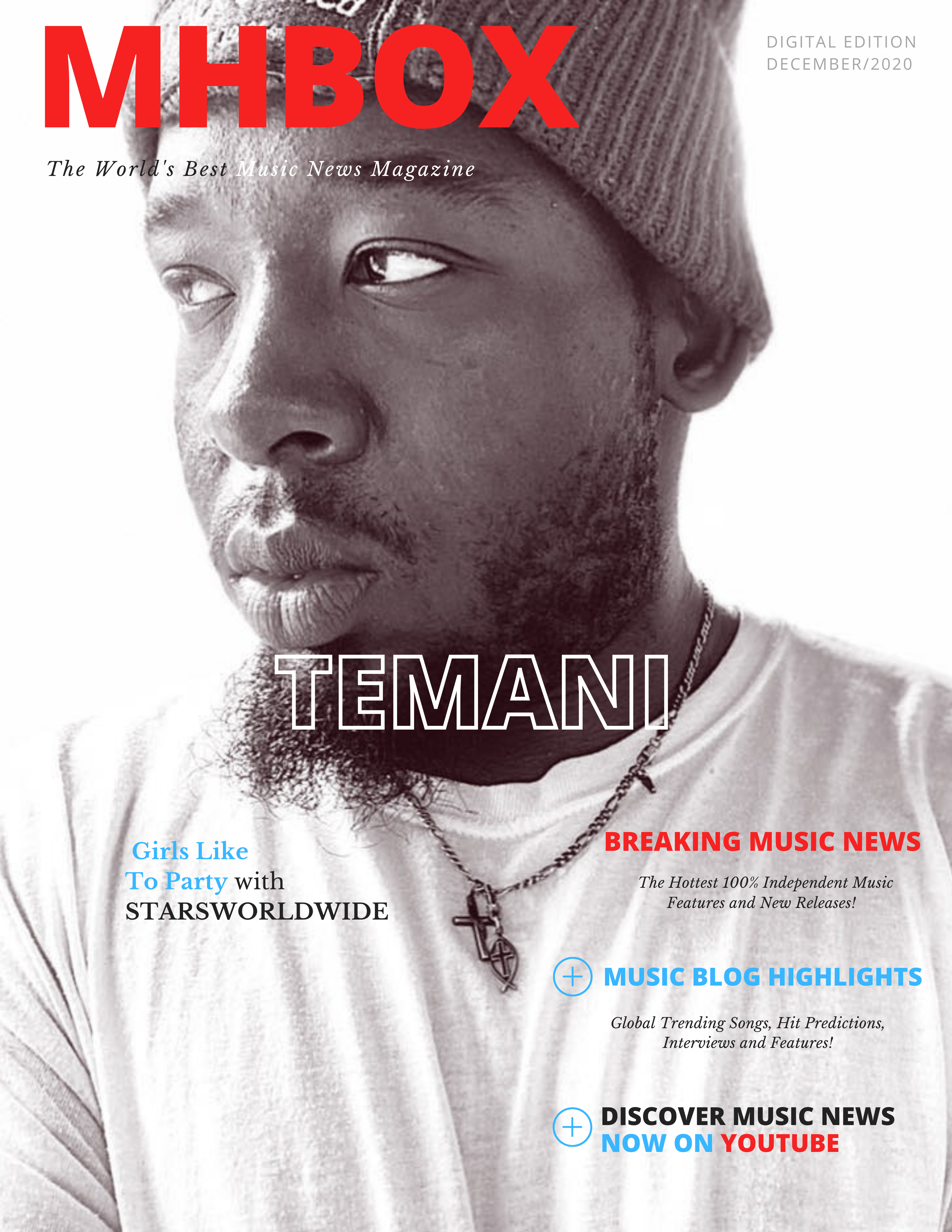 MHBOX Magazine Cover Star – Temani – December 2020_m