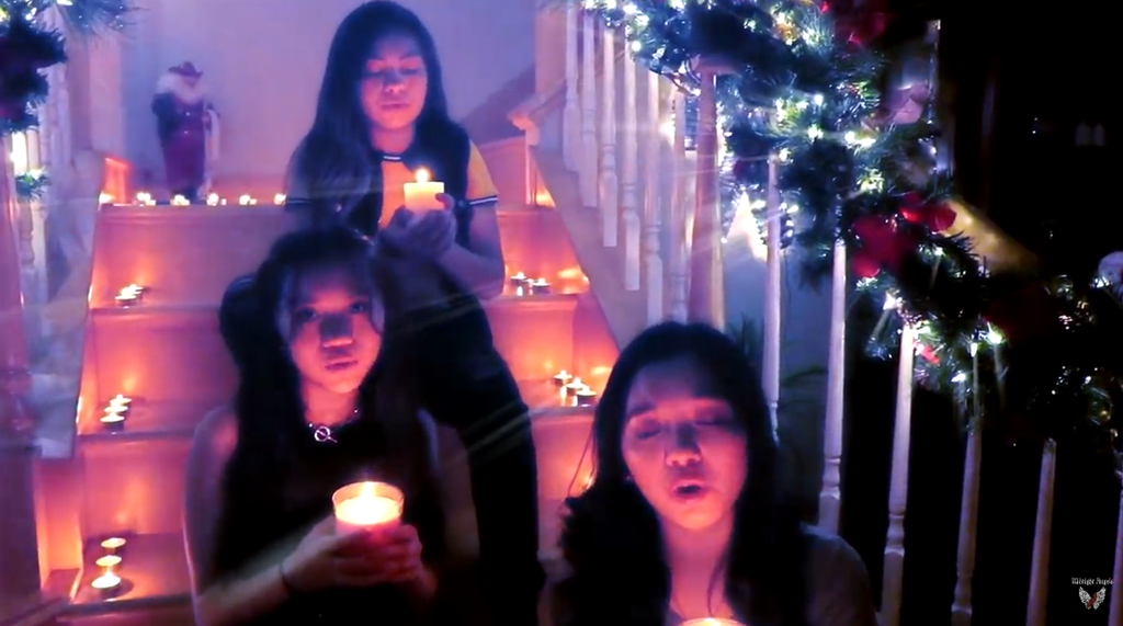 Bringing Rocking joy to Christmas, ‘Midnight Angels’ release some festive girl power with ‘Little Drummer Boy’.