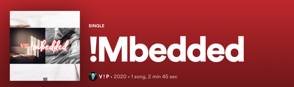 Vocally Inspired People intrigue fans with sensual melodic love songs such as the 2020 Spring Release of “!Mbedded”